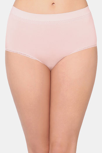 Buy Wacoal High Rise Full Coverage Hipster Panty - Crystal Pink at Rs.799  online