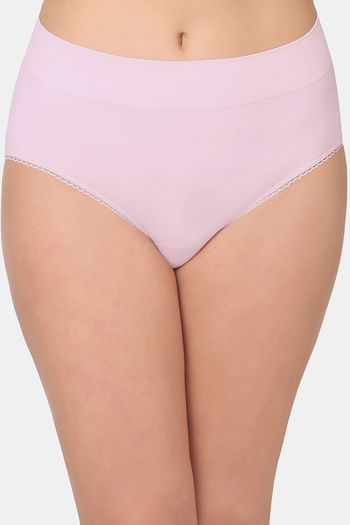 Buy Wacoal Medium Rise Full Coverage Hipster Panty - Pale Pink