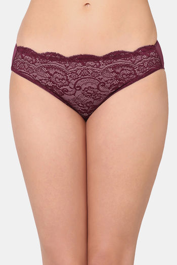 Buy online Grey Polyamide Hipster Panty from lingerie for Women by Clovia  for ₹300 at 40% off