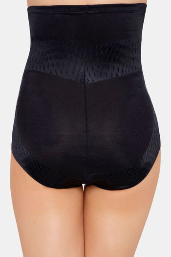 Buy Wacaol Elevated Allure High Waist Tummy Tucker Shaping Brief Shapewear  - Black at Rs.4799 online