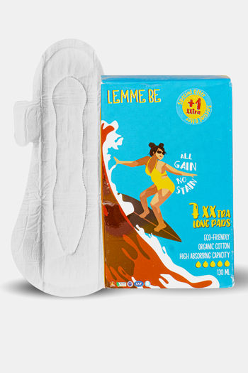 Buy Lemme Be Heavy Flow XXL Sanitary Pads - Pack of 8