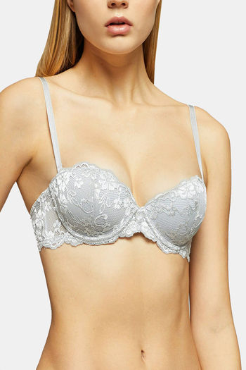 Buy Yamamay Lace Under Wired Lightly-Padded Bra