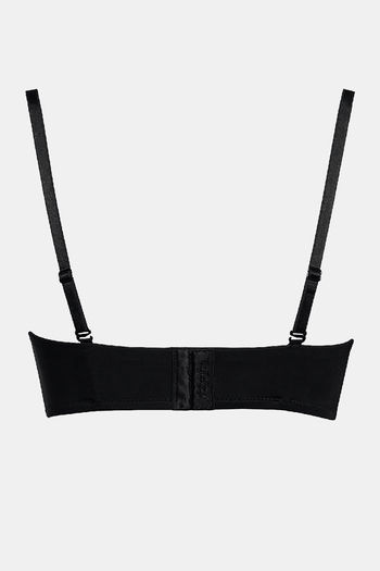 Buy Yamamay Non-Wired Medium Coverage Tube Bra - Black at Rs.3299