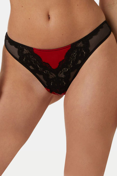 Buy Yamamay Lace Briefs with Elasticated Waist