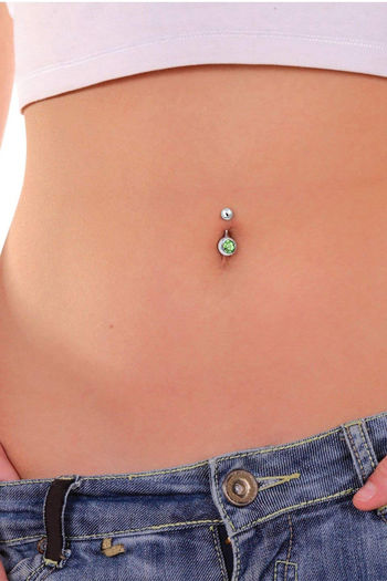 Elegant belly deals button rings