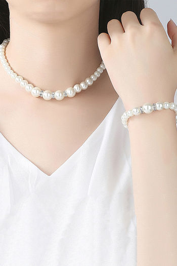 Crystal Choker Necklace Jewelry 