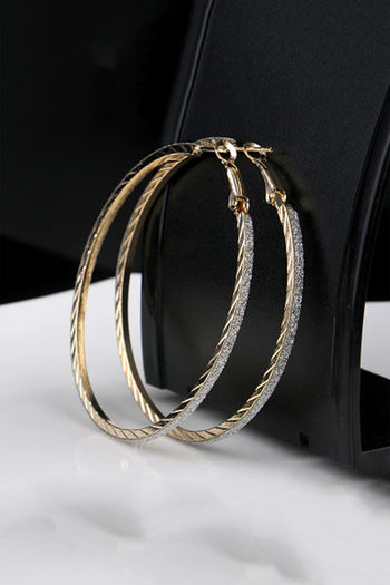 14k Yellow Gold 2mm Polished Hoop Earrings, 12mm to 30mm, Women, Girls -  Walmart.com