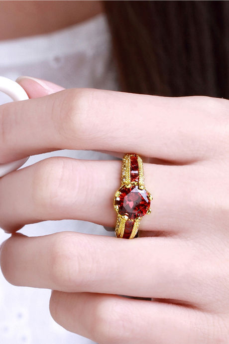 Gem studded hot sale imperial ring