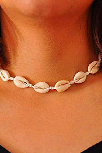 Dropship Adjustable Shell Choker Necklace For Women Handmade Shell Pearl Beach  Choker For Girls to Sell Online at a Lower Price | Doba