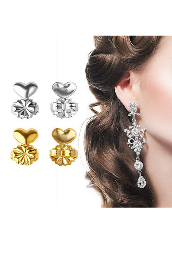 Buy Yellow Chimes Pair combo Earring Lifters Lobe Lifts/Support