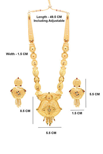 Buy Yellow Chimes Gold Plated Designer 