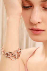 Buy Youbella Stylish Party Wear Jewellery Gold Plated Charm Bracelet For Women (Golden)(Ybbn_91503)