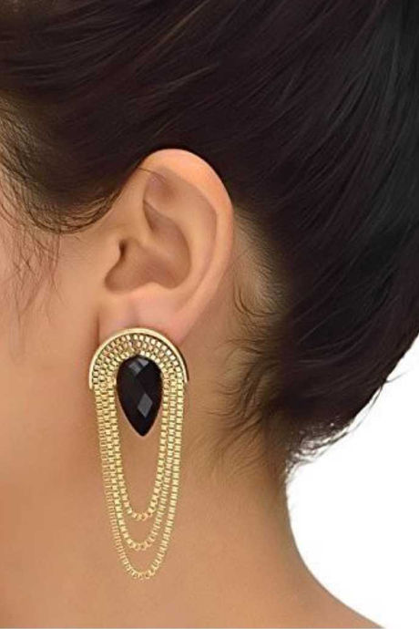 Earrings For Girls Party Wear Bling Tassel Earrings – Bling Box