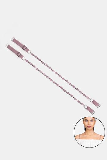 Buy Yuvanta Beaded Bra Strap - Lilac Lilly at Rs.699 online