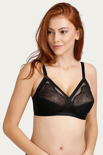 Buy Zivame Women's Cotton Wired Full Coverage Non-Padded