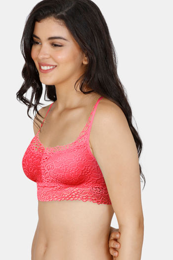 Buy Zivame Made To Layer Double Layered Non Wired Medium Coverage Long Line  Bra-Woodbine Olive at Rs.583 online