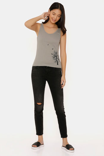 Buy Zalza Teens Organic Cotton No Dig Strap Flat Seams Tank Top 
