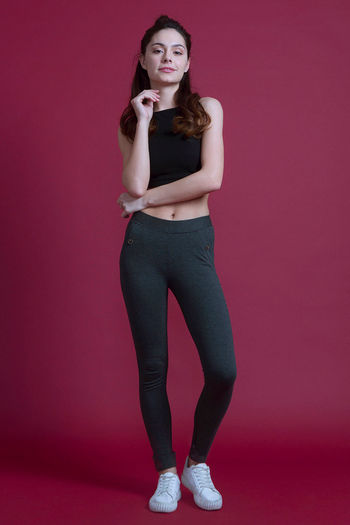 Black Lycra Cotton Ladies Slim Fit Plain Legging, Size: Small at Rs 100 in  Lucknow
