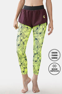 Buy Zelocity High Compression Nouveau Soft Legging - Neon Print