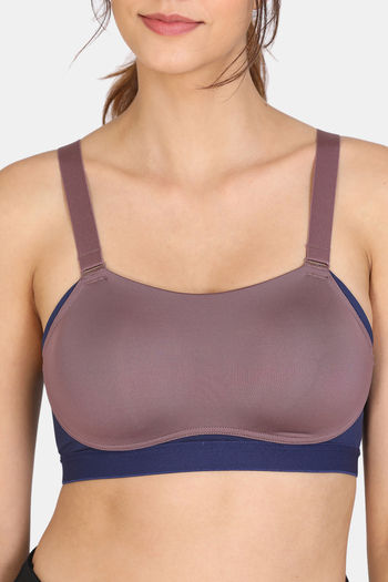 Buy Zelocity High Impact Sports Bra With No Bounce - Flint at Rs