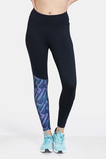 Buy Zelocity High Impact Quick Dry Legging - Anthracite at Rs.673 online