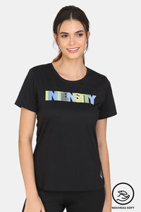 Buy Zelocity Easy Movement Cotton T-Shirt - Anthracite