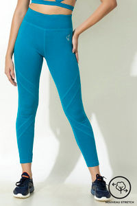 Buy Zelocity Mid Rise Nouveau Stretch Legging - Turquoise