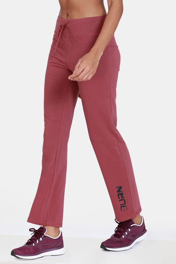 Buy KRAUS Solid Polyester Blend Relaxed Fit Womens Pants  Shoppers Stop