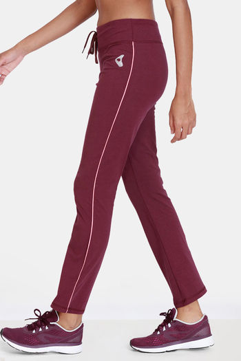 Buy Zelocity Easy Movement Cotton Relaxed Pants - Fig