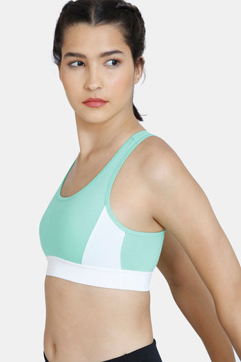 Buy Zelocity Girls Slip On Sports Bra With Removable Padding - Spring Bud at  Rs.498 online