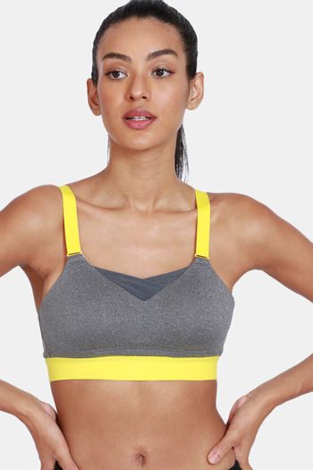 Cathalem Sports Bra for Big Busted Women High Impact High Impact Sports  Bras for Women High Support Large Bust Womens Sports Bras Strappy Padded