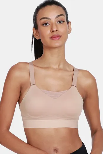 Zelocity High Impact Quick Dry Sports Bra - Fig