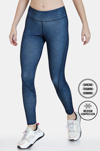 Buy Zelocity Quick Dry Gym Leggings - Anthracite