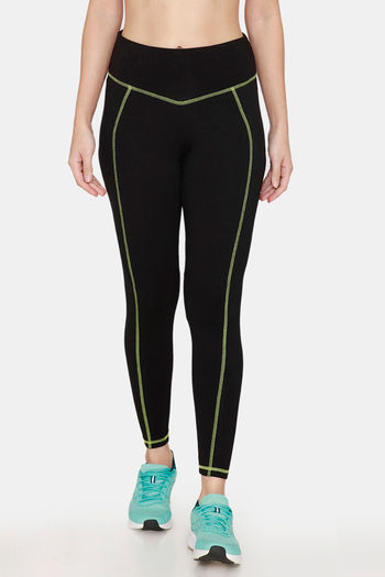 Nike Pro Leggings Women's XS Neon Green Abstract Ankle Stretch