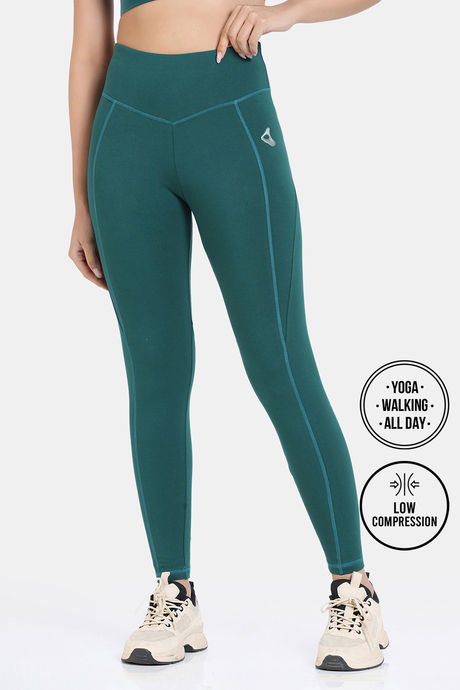 Zelocity All Day Yoga Leggings - Dark Sea