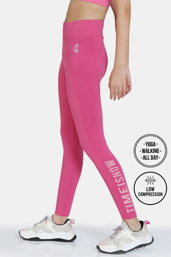 Zelocity All Day Yoga Leggings - Ibis Rose