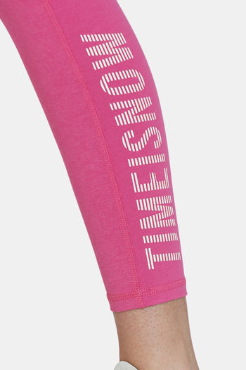 Zelocity High Rise High Quality Stretch Leggings - Ibis Rose