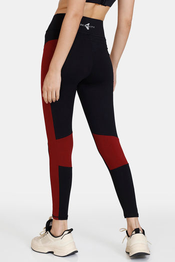 Buy Zelocity Marvel High Rise Quick Dry Leggings - Baton Rouge at Rs.932  online