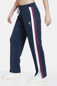 Buy Zelocity Relaxed Fit Cotton Track Pant - India Ink