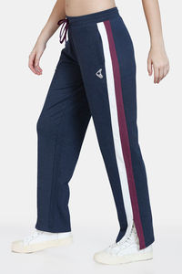 Buy Zelocity Relaxed Fit Cotton Track Pant - India Ink