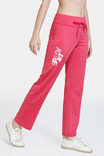 Cotton Track Pants For Women Lounge Pants With Pockets Blush Pink  Cupid  Clothings