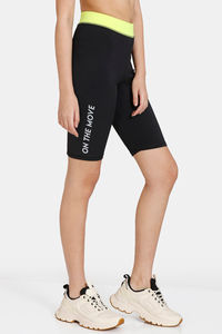 Buy Zelocity Quick Dry High Rise Shorts - Anthracite