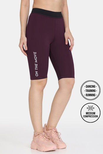 Buy Zelocity Quick Dry Gym Shorts - Fig
