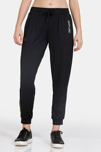 Buy Zelocity Quick Dry High Quality Stretch Joggers - Jet Black