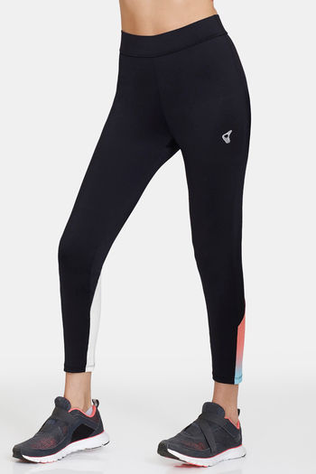 Buy Zelocity Mid Rise Quick Dry Leggings - Anthracite