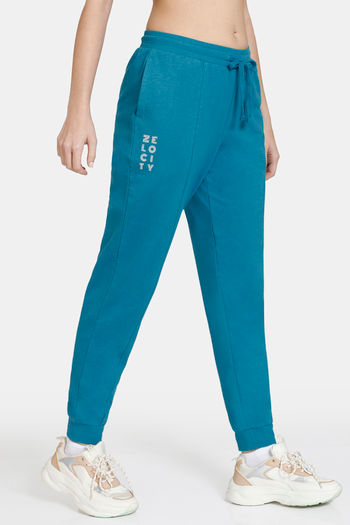 Buy Zelocity Mid Rise Light Stretch Joggers - Turkish Tile