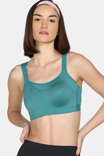 Buy Zelocity High Impact Quick Dry Sports Bra - Bayou