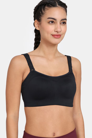 Zivame - No matter the intensity, sports bras are a must for your  work-outs! Sports Bras are designed to restric movement, keep your breasts  firmly in place, and provide support that a