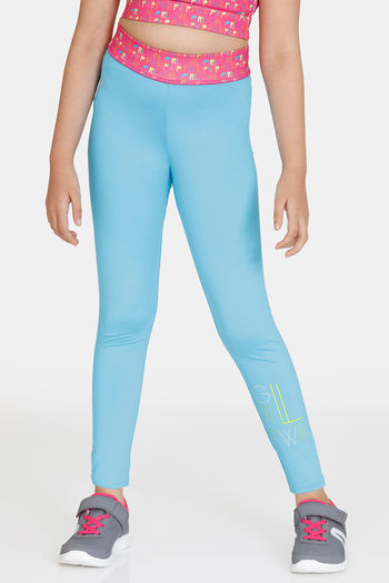 Women's Matte Flex Super High Waist Long Legging - 7/8 - Light Blue |  PixieLane