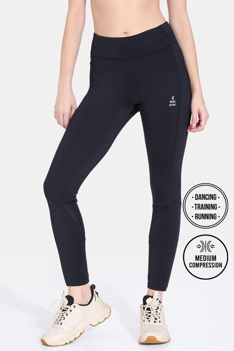Zelocity Quick Dry Gym Leggings Black